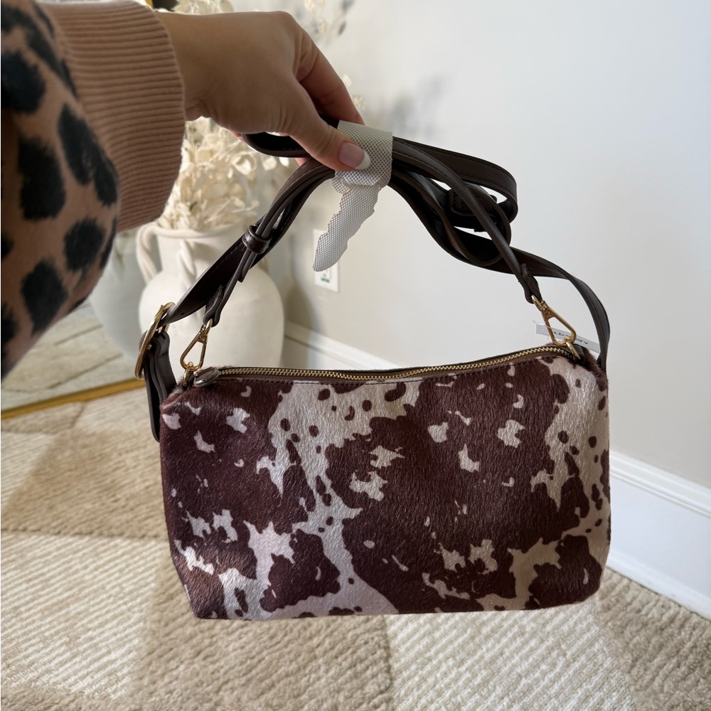 Cowhide Old Navy Bag